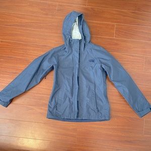 The North Face Womens Rain Coat Size Small Blue